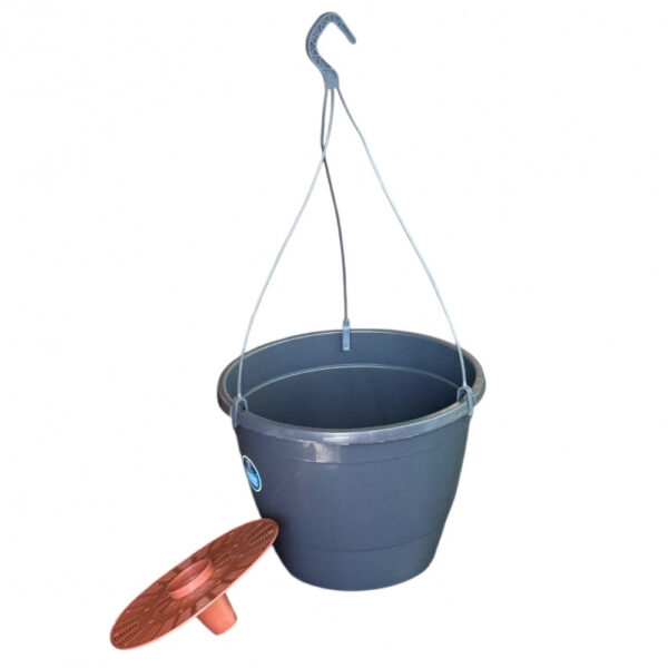 Ampel Nora 32cm 10L+2L veereservuaari eraldajaga antratsiit Desch TK