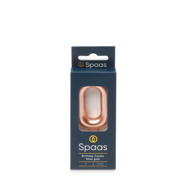 Sünnipäevaküünal number "0" lõhnatu roosa kuld