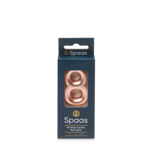 Sünnipäevaküünal number "8" lõhnatu roosa kuld
