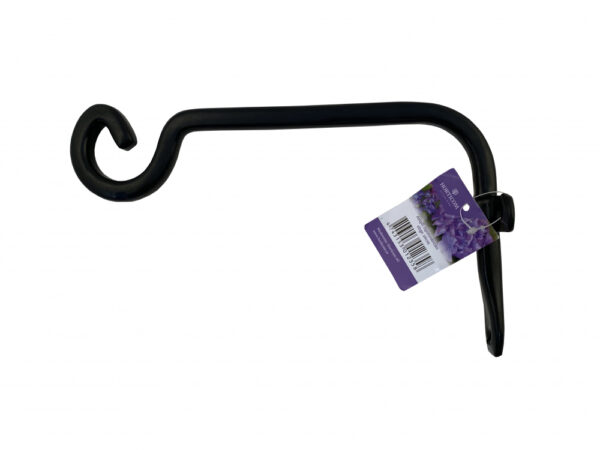 Ampli riputuskonks sirge 26cm must