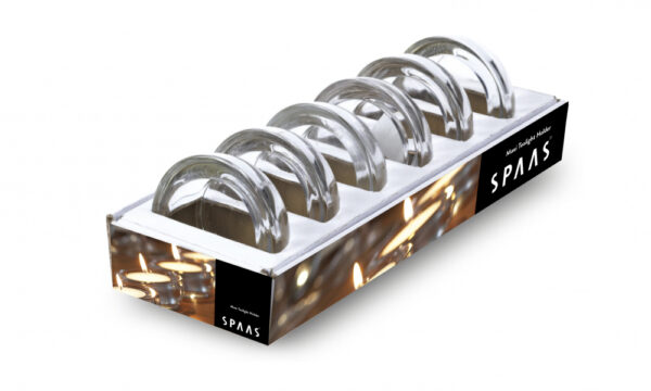 Küünlaalus klaasist teeküünlale Maxi