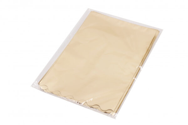 Kinkekott 16 x 25cm foolium eest läbipaistev kuld 50tk/pakis