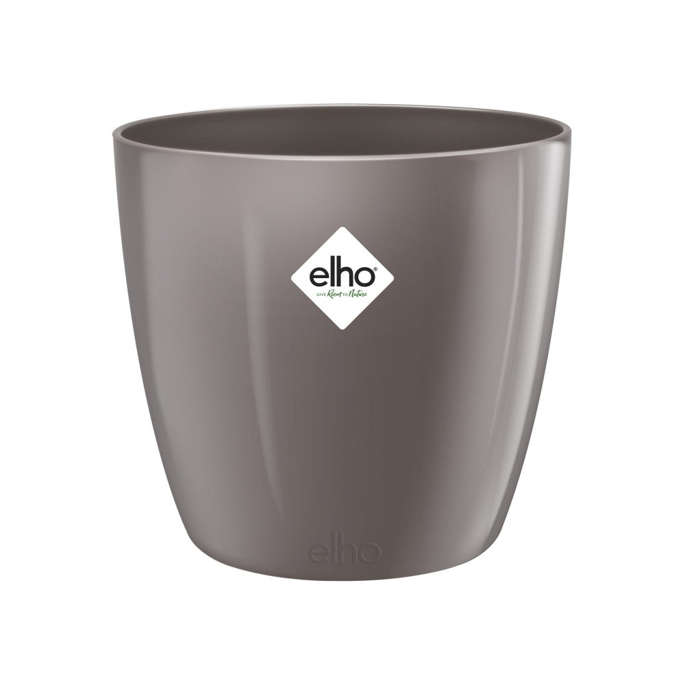 Ümbrispott Elho Brussels Diamond d 14cm 1,4L pärlmutterpruun