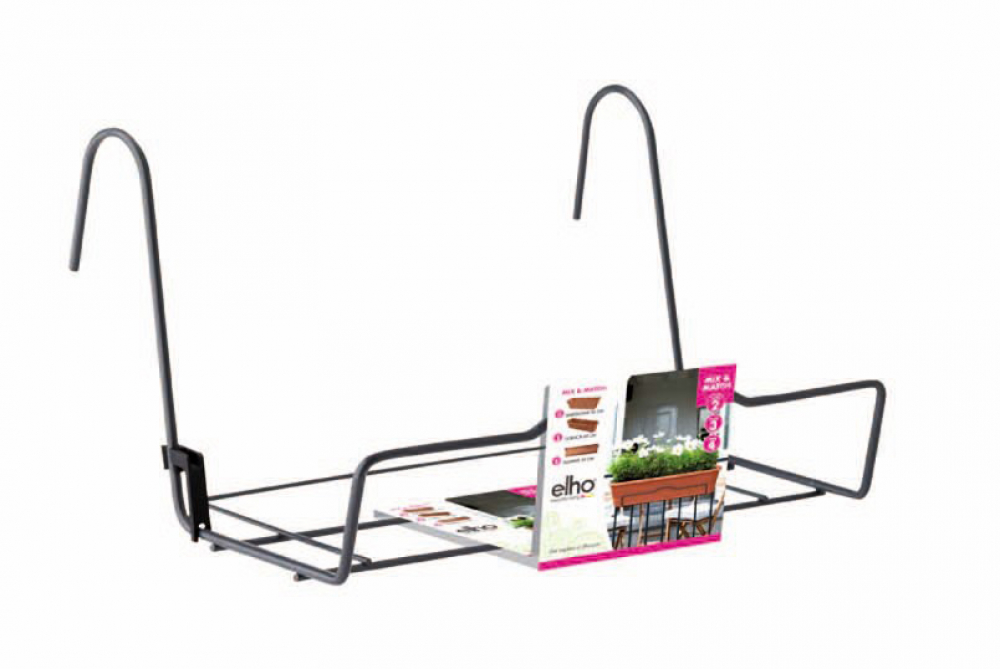 Rõdukasti konks Elho L metall antratsiit