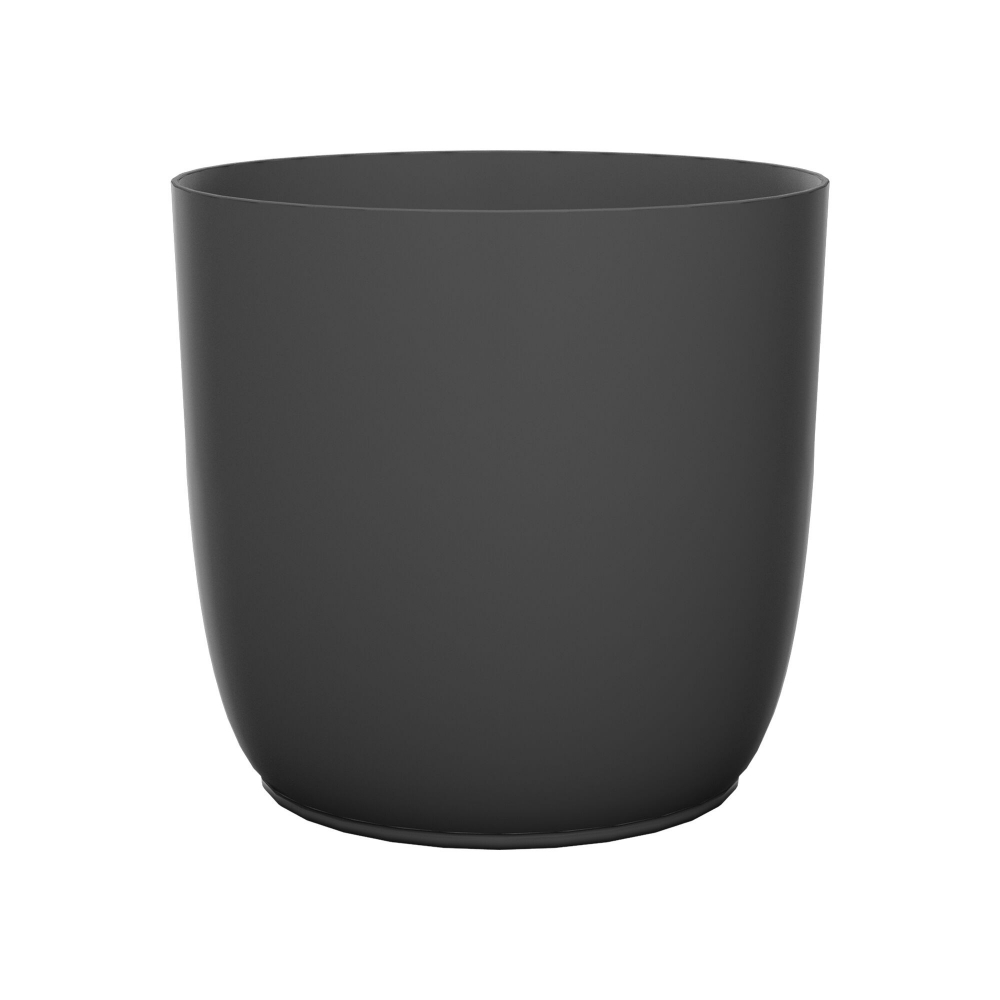 Ümbrispott Flow d 14cm x 13cm 1,6L antratsiit