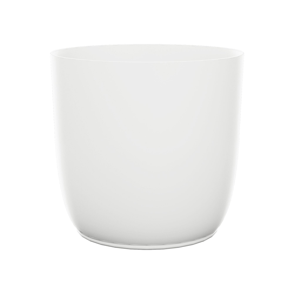 Ümbrispott Flow d 22cm x 20cm 6,2L valge