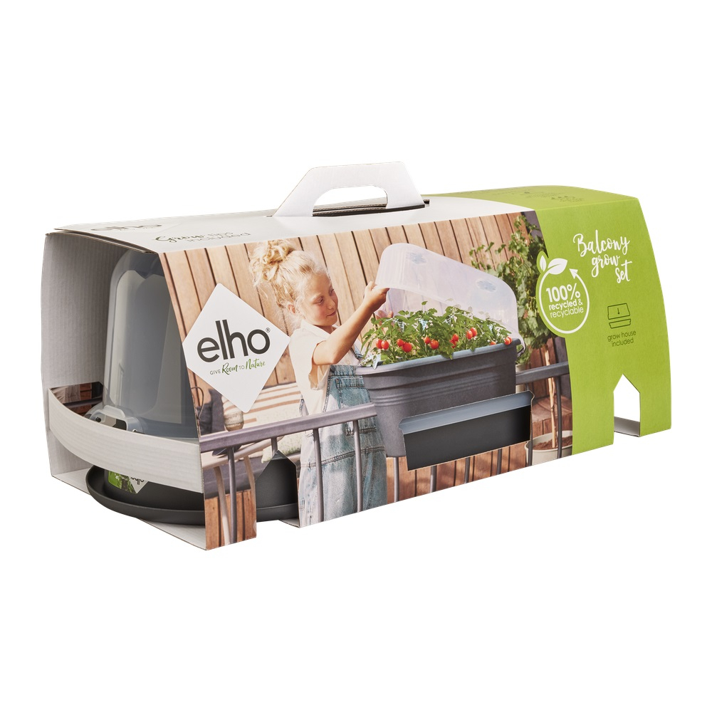 Toakasvuhoone Elho Green Basics 57 x 30 x 23,4cm must