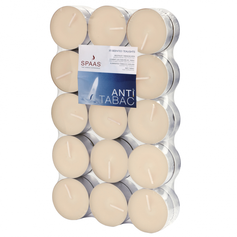 Teeküünal 4,5h lõhnaneutraliseerija Anti-Tobacco 30tk/pakis