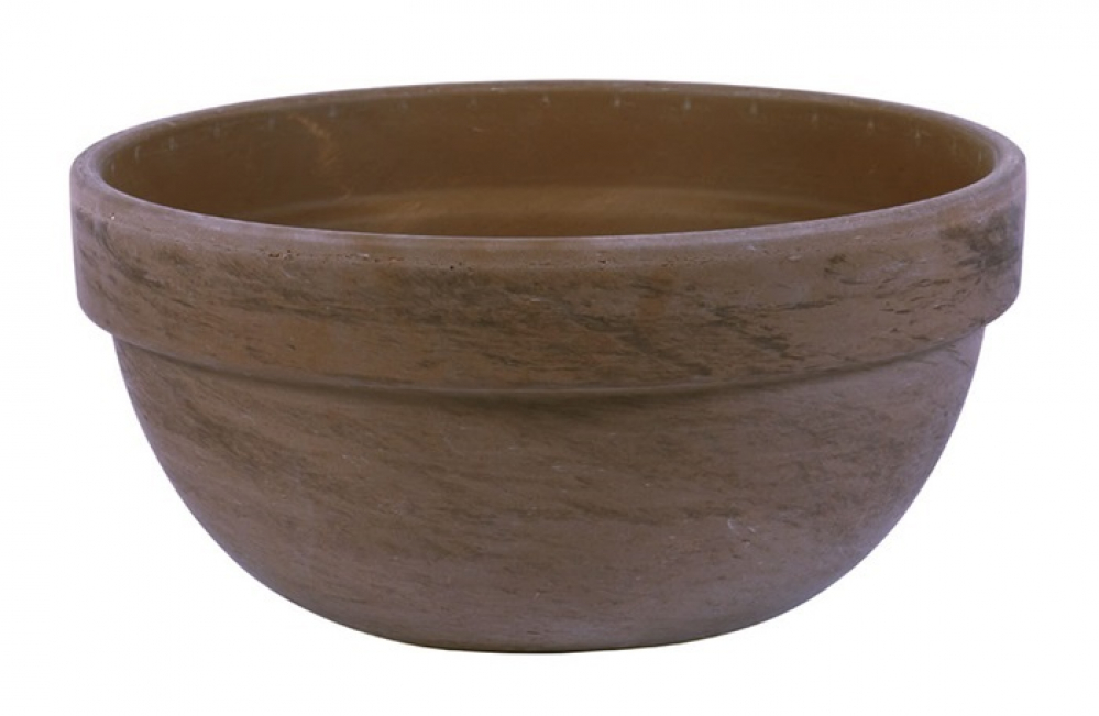 Istutuskauss savist Levy Basalt d 19 x 9,1cm hallikaspruun 1tk