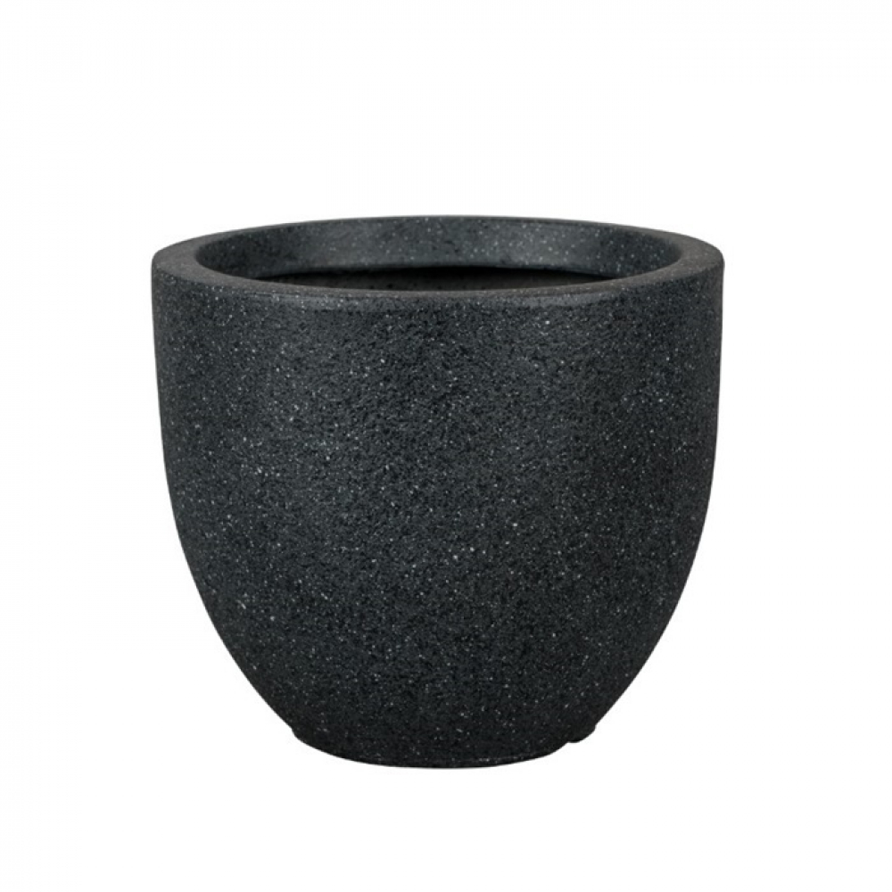 Õuepott keraamiline Cleveland 04Z must 5tk/kmpl