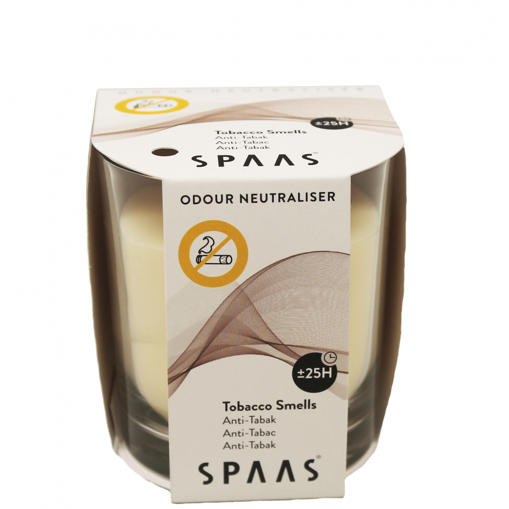 Lõhnaküünal klaasis 25h lõhnaneutraliseerija Anti-Tobacco