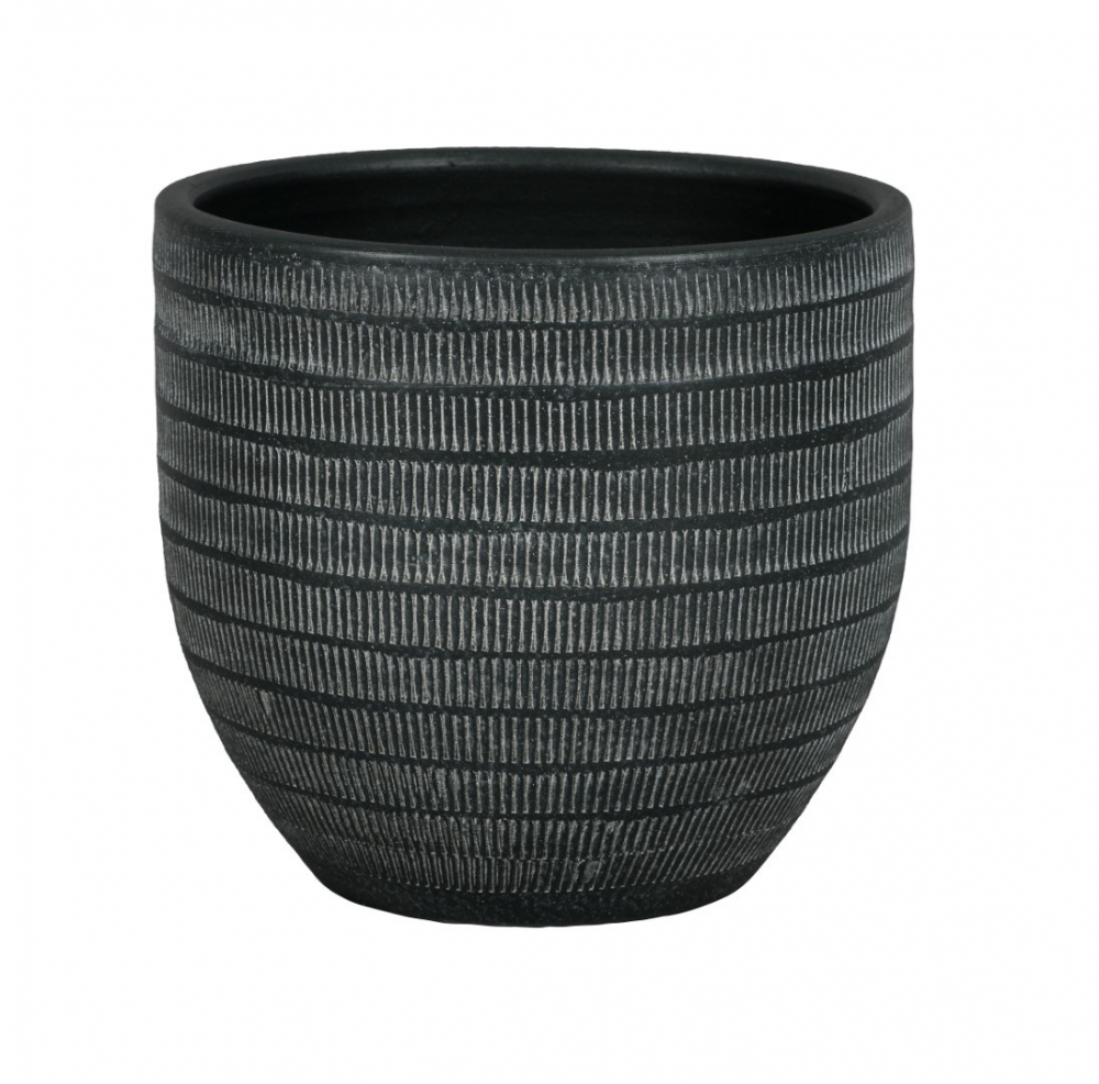 Ümbrispott keraamiline Le Havre d 39 x 35cm tumehall