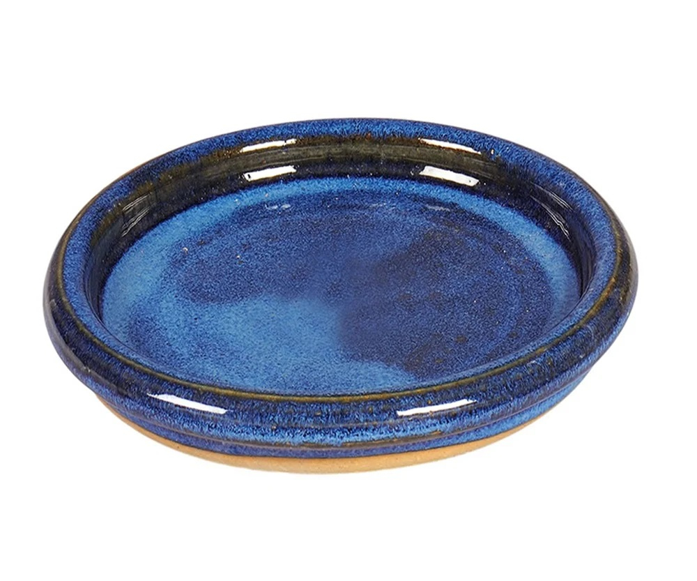 Õuepoti alus keraamiline KL d 24cm meresinine