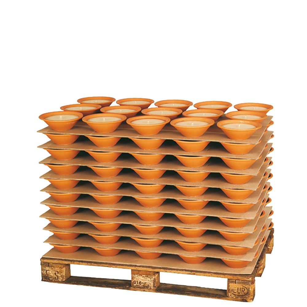 Õueküünal Royal Flame 13h terra savikausis elevandiluu (150tk alusel)