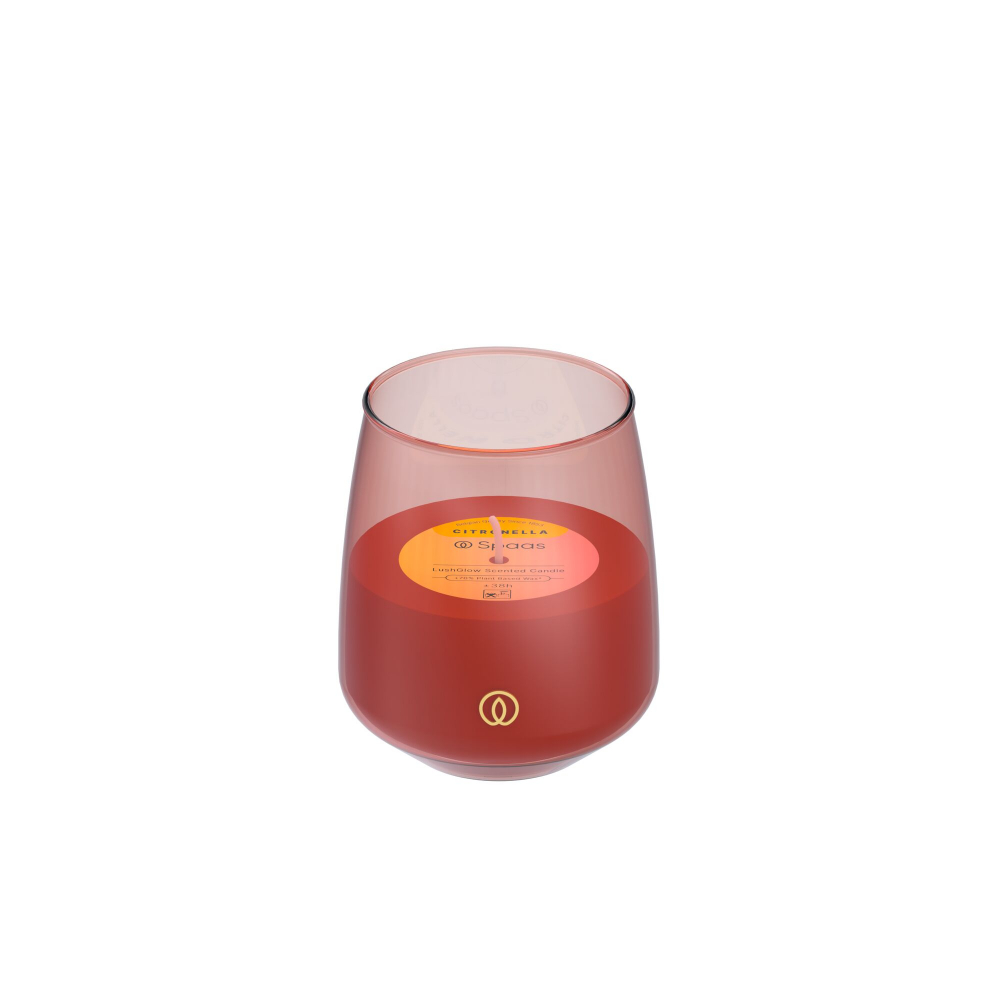 Klaasküünal Citronella Lush Glow 38h Vivid Red