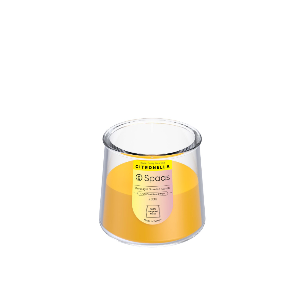 Klaasküünal Citronella PureLight 33h Vivid Yellow