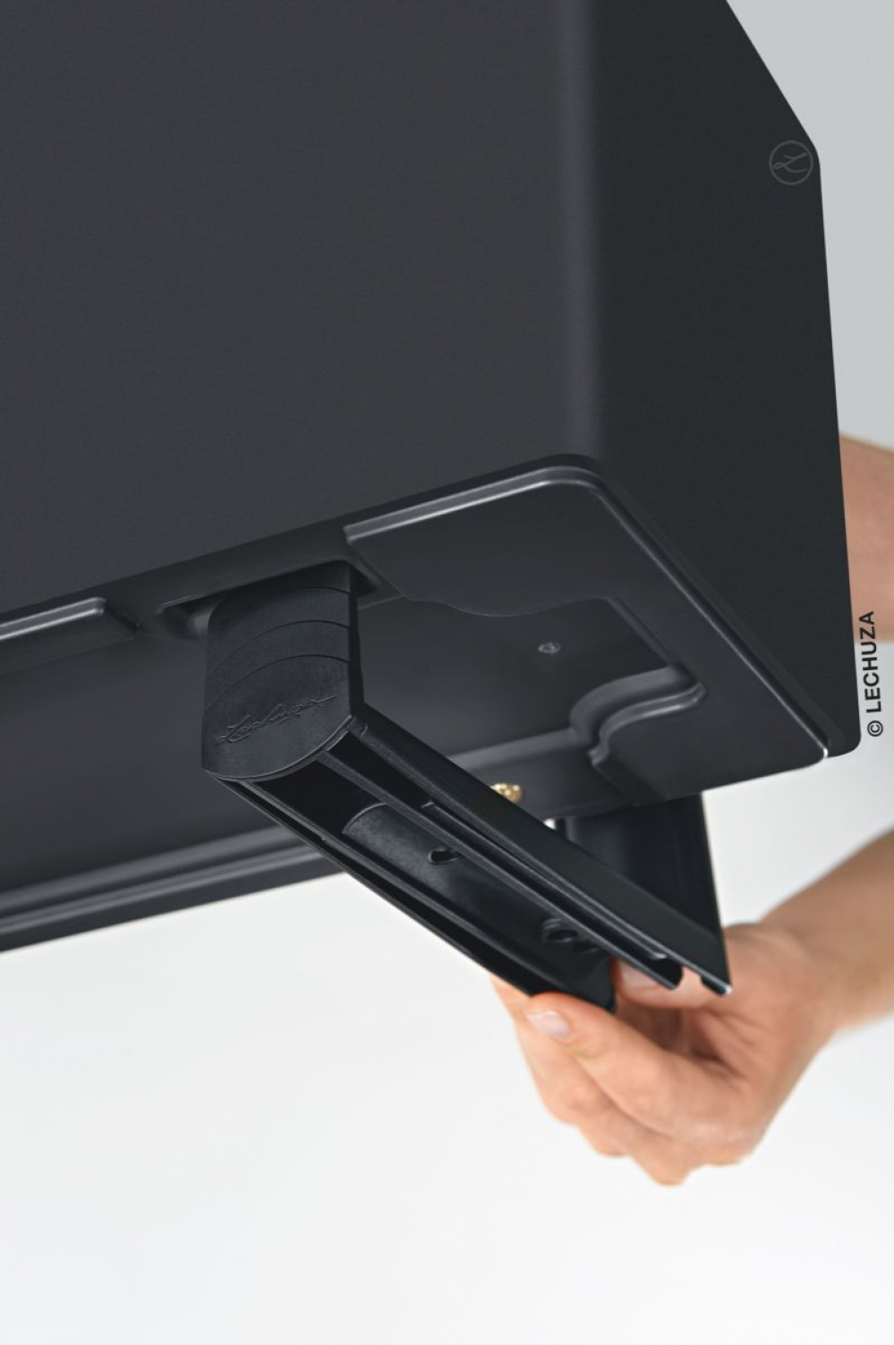 Rõdukasti kinnitused Lechuza Balconera seeriale valge