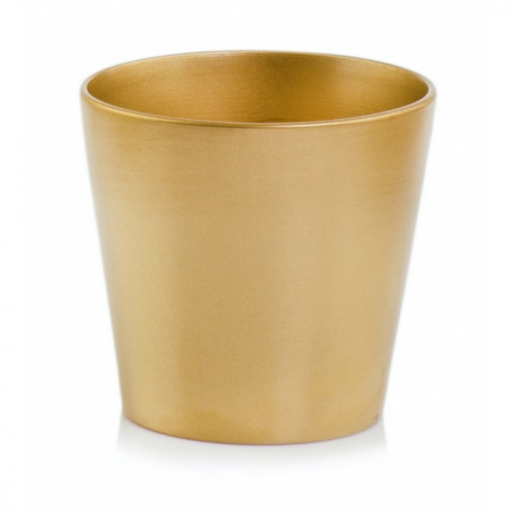 Ümbrispott keraamiline Berlin d 15 x 14cm kuldne