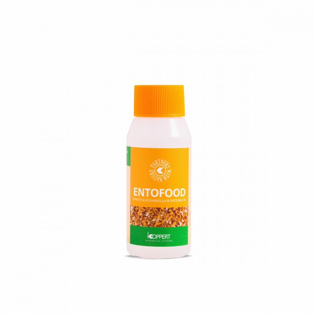 Biotõrje Entofood 100ml (sisaldab 10g Ephestia kuehniella mune+50g Artemia spp. cysts mune)