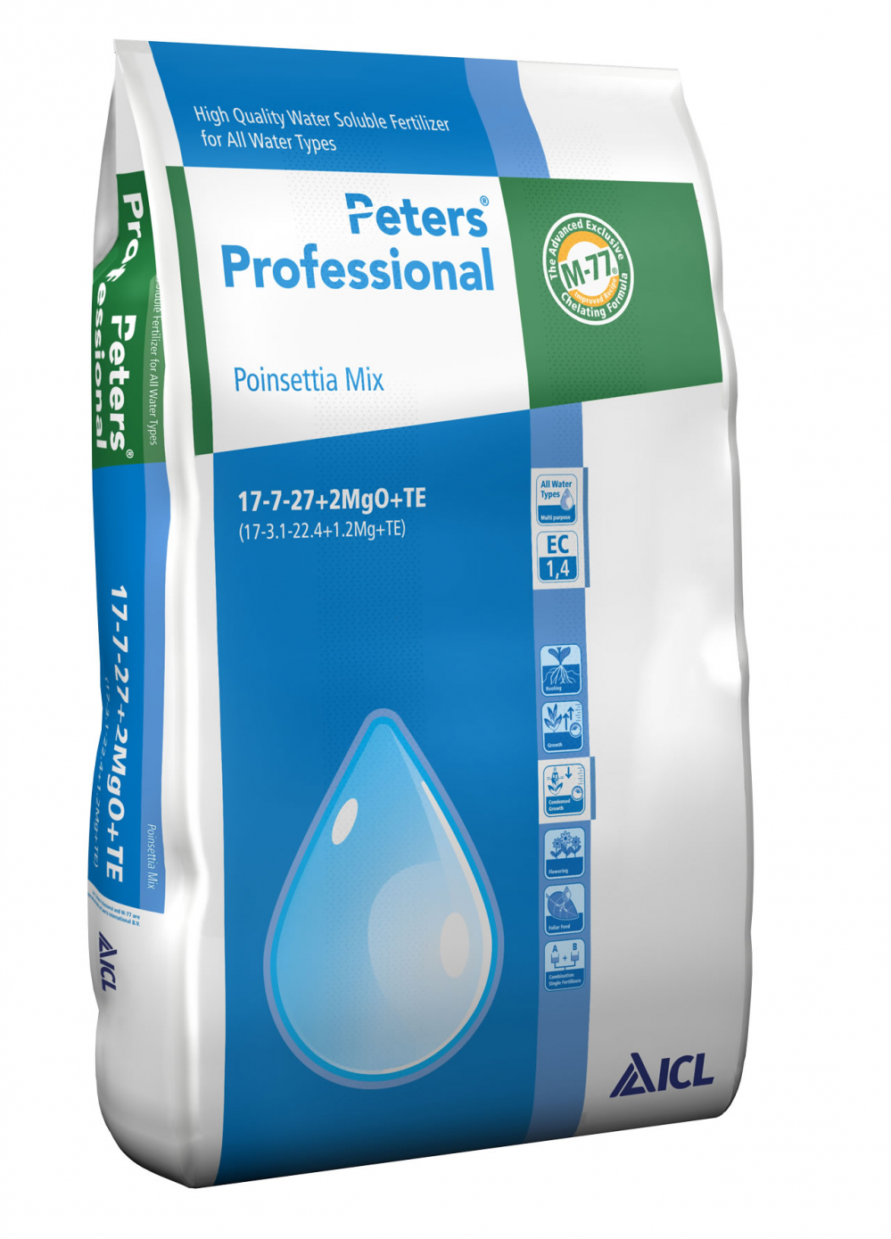 Väetis Peters Professional Poinsettia mix 17-7-27+2MgO+me (jõulutähele) 15kg