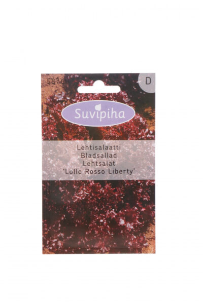 Lehtsalat Lollo Rosso Liberty punane 0,1g D
