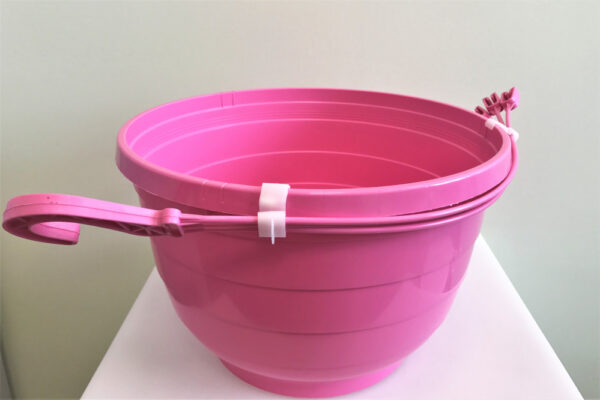 Ampel Komet 23cm 4,7L roosa Hawita 100tk