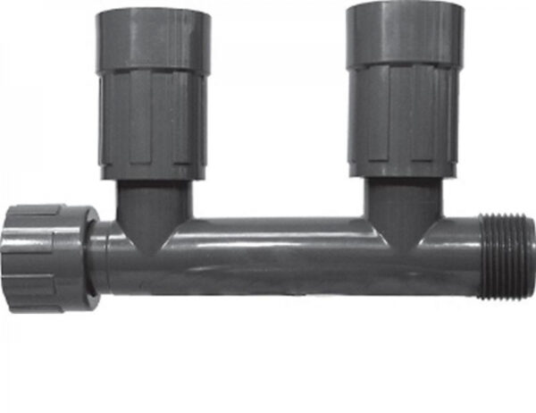 Ühendus RB1201-210 2-väljund 1"Fx1"M