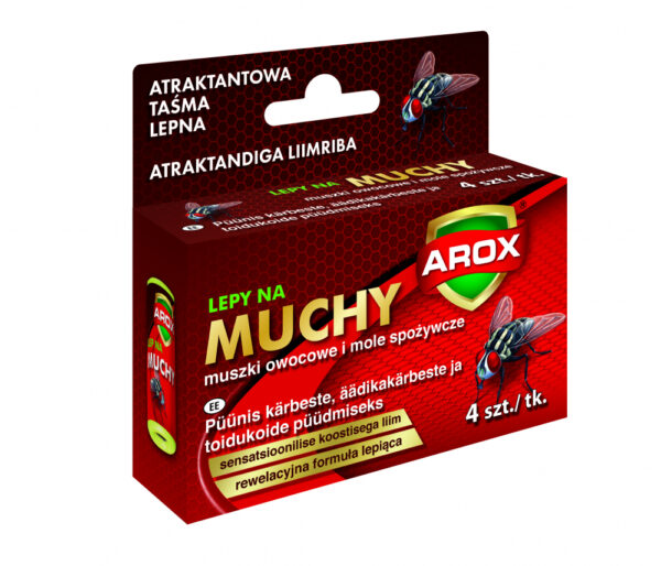 Kärbsepaber rullis Arox 4tk/pakis