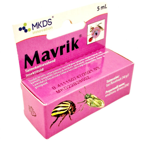 Mavrik 2F kahjurite tõrjeks 5ml