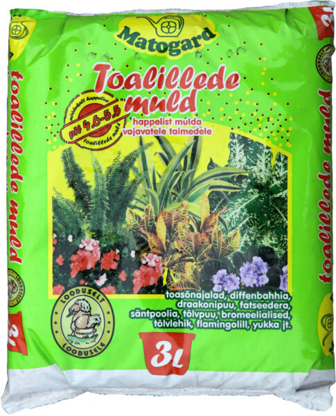 Toalillemuld punane Matogard 3L