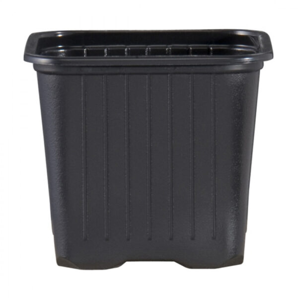 Nelikantpott 11 x 11 x 12cm V PP hall Teku 850tk