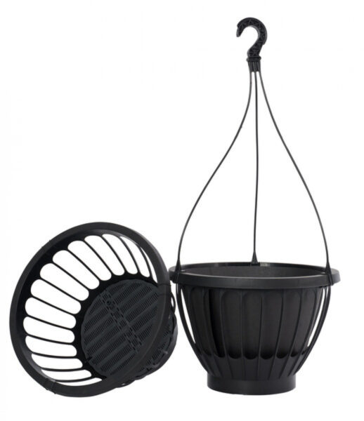 Ampel Classic Top 35cm 9,5L +fliis antratsiit Hawita 12tk