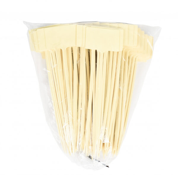 Nimeetikett 6 x 9cm vars 34cm kreemikas ca 100tk