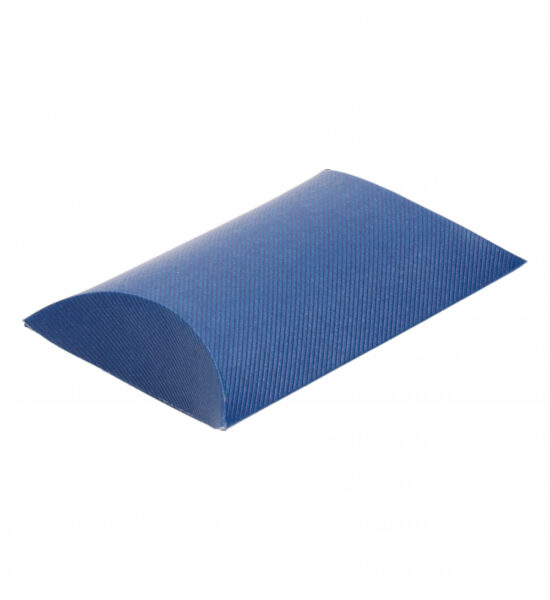 Kinkekarp 85 x 85 x 30mm Busta Scia sinine matt