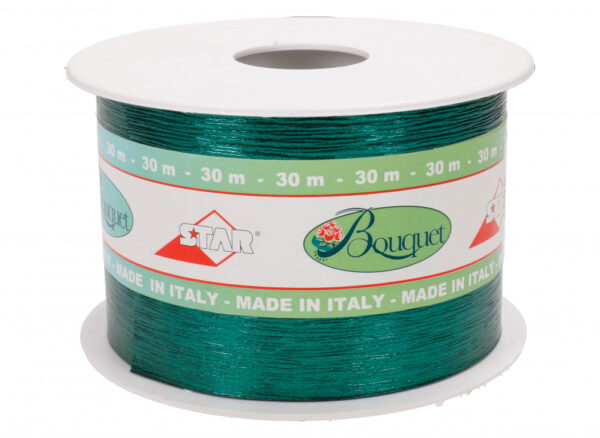 Kinkepael Starmetal Bouquet 75mm x 30m metallik tumeroheline läikiv