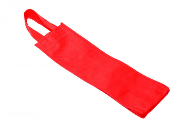 Kott pudelile Etoffe 12 x 39 + 9cm punane 10tk/pakis