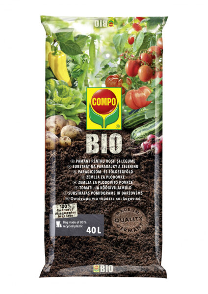 BIO tomati- ja köögiviljamuld Compo 40L