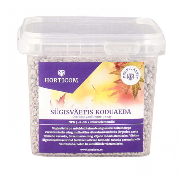 Sügisväetis koduaeda Horticom 1kg
