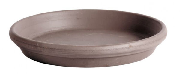 Istutuspoti alus keraamiline Cioko d 15cm basalt