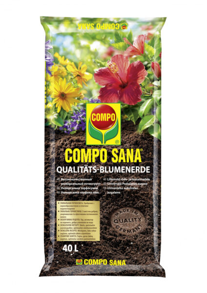 Lillemuld rõdu- ja toataimedele Compo 40L