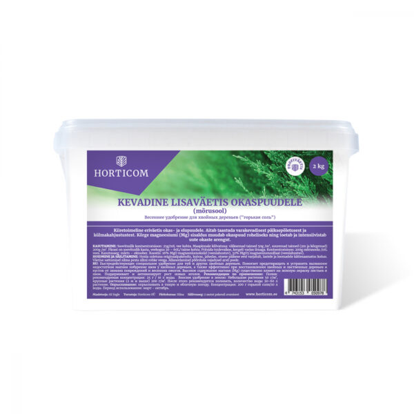 Lisaväetis okaspuudele (mõrusool) Horticom 2kg