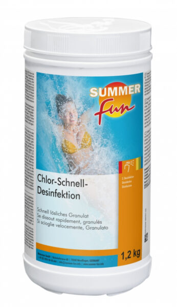 Kloor ujumisbasseini desinfitseerimiseks 1,2kg