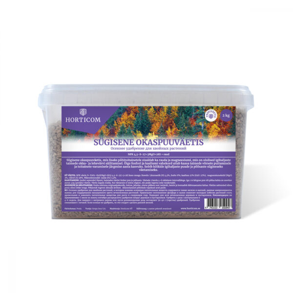 Sügisene okaspuuväetis Horticom 2kg
