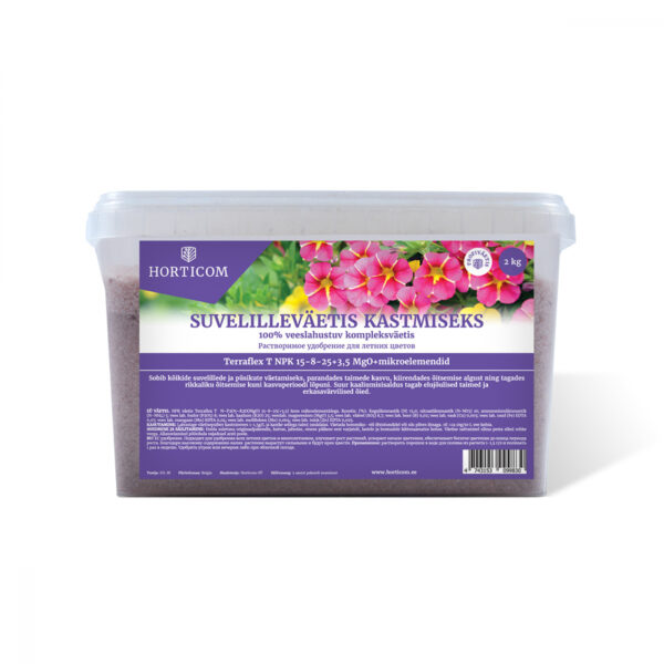 Suvelilleväetis kastmiseks Horticom 2kg