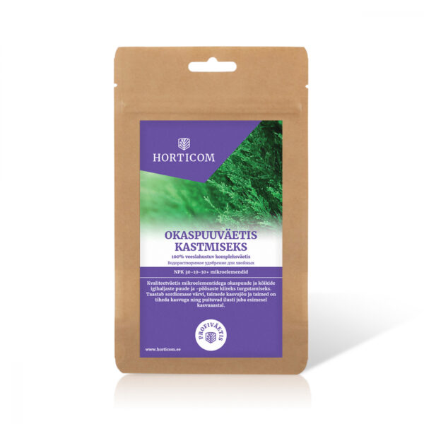 Okaspuuväetis kastmiseks Horticom 200g