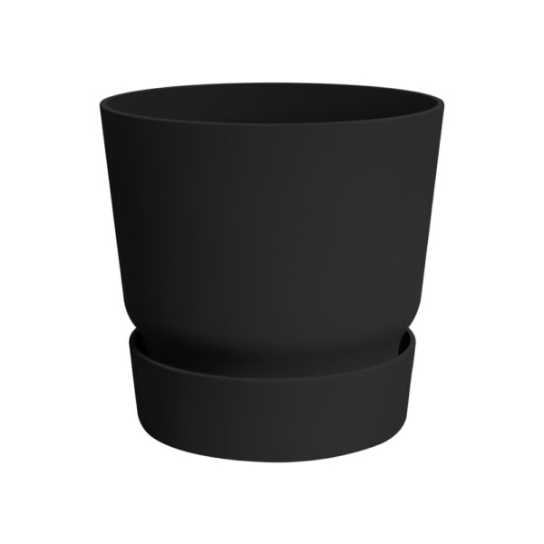 Istutuspott Elho Greenville alusega d 25cm 7,6L must