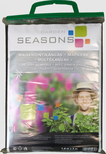 Tekstiilmultš 45g/m2 1,6 x 5m 8m2