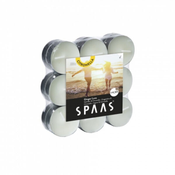 Teeküünlad Citronella 4,5h 18tk ingver