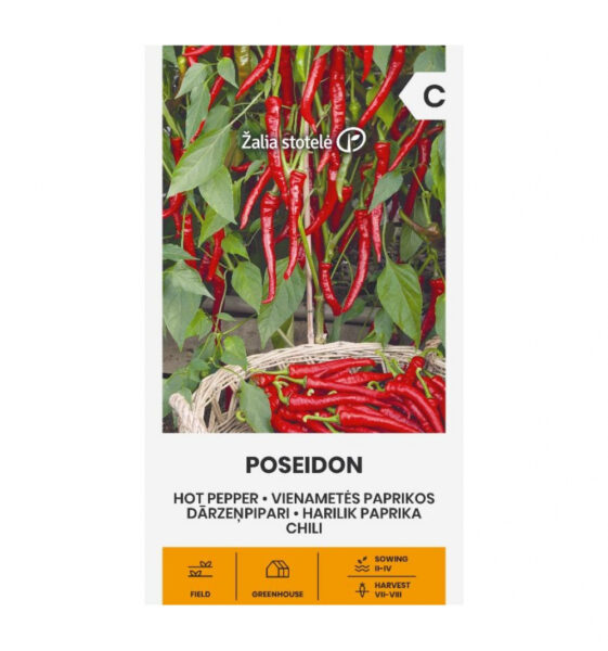 Kibe pipar Poseidon - Capsicum annuum L.