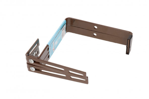 Rõdukasti konksude komplekt universaalne B metall pruun